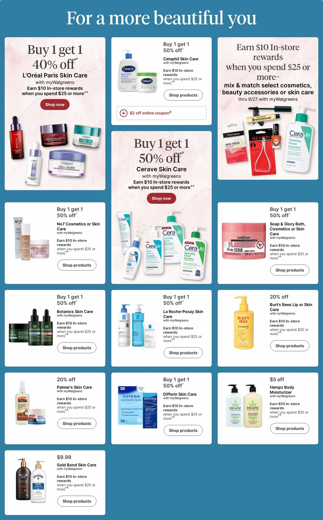 Weekly ad Walgreens 09/01/2025 - 09/10/2025