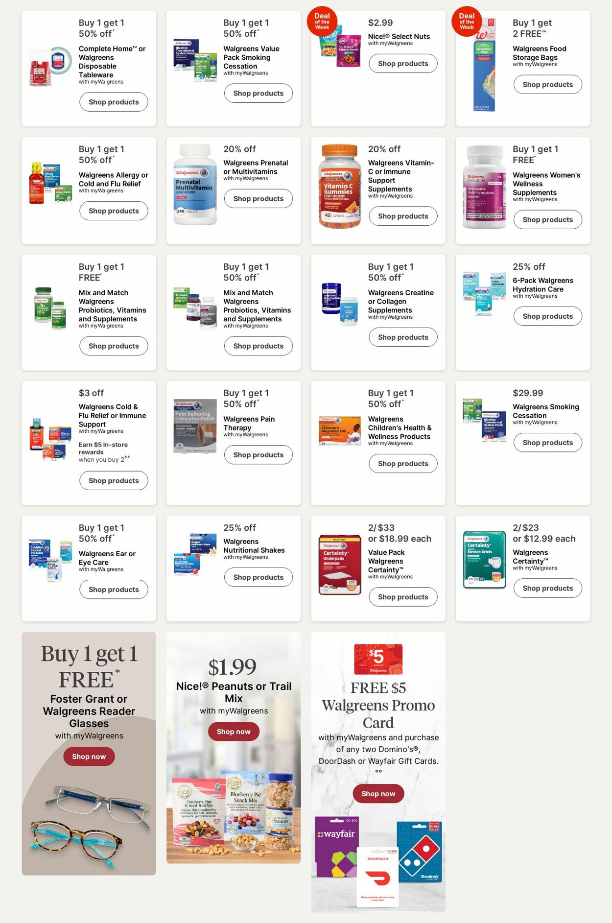 Weekly ad Walgreens 09/01/2025 - 09/10/2025