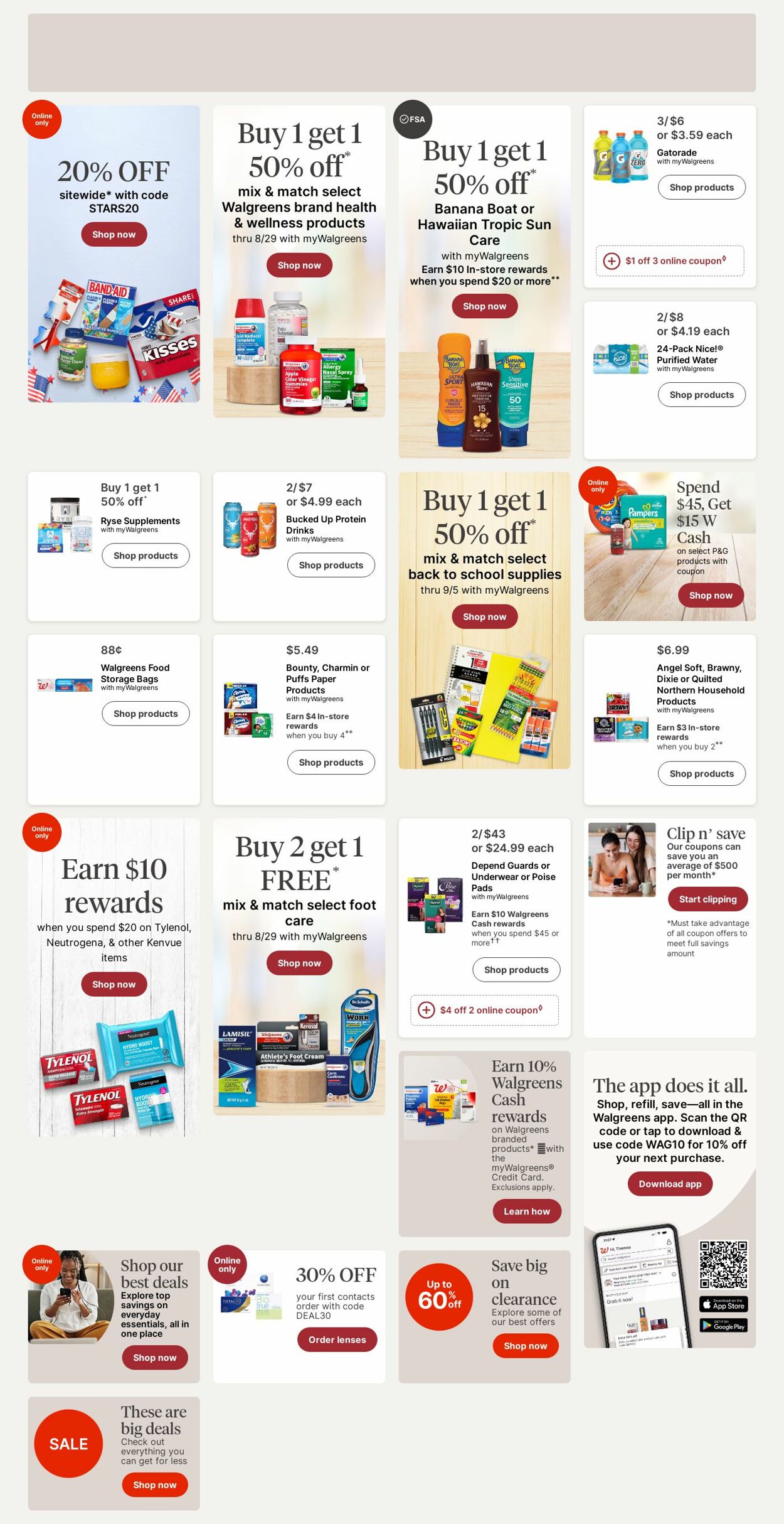 Weekly ad Walgreens 06/29/2026 - 07/08/2026