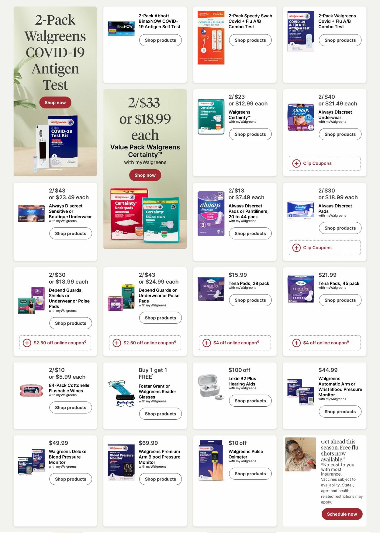Weekly ad Walgreens 08/25/2025 - 09/03/2025