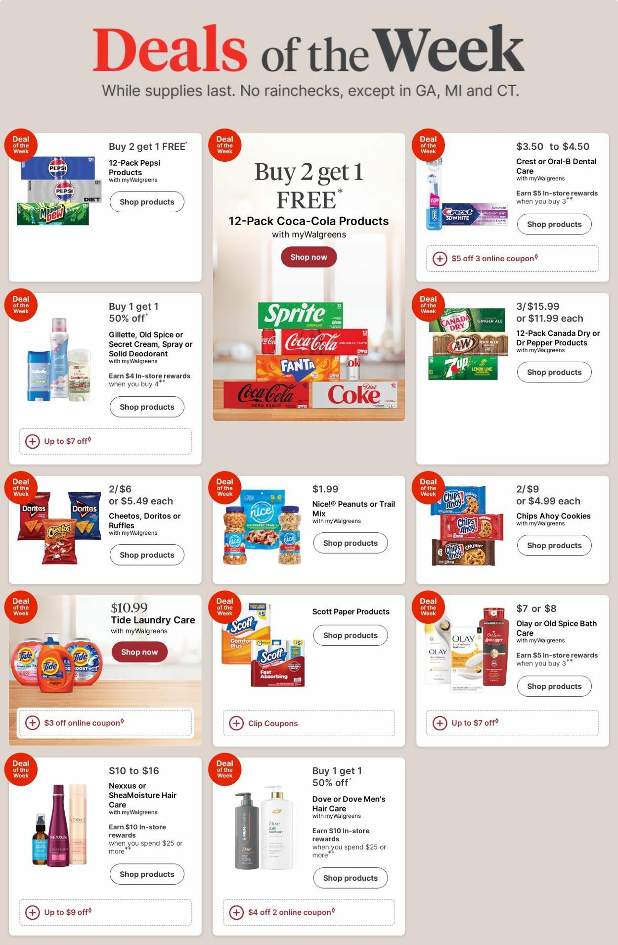 Weekly ad Walgreens 03/16/2026 - 03/25/2026