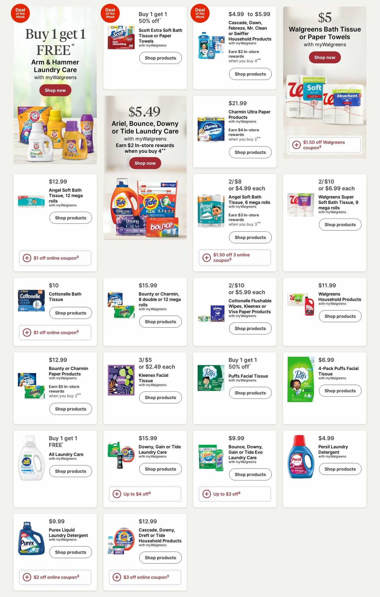 Weekly ad Walgreens 08/11/2025 - 08/20/2025