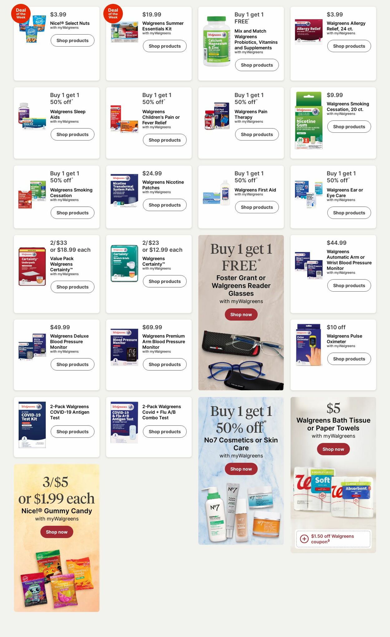 Weekly ad Walgreens 08/11/2025 - 08/20/2025