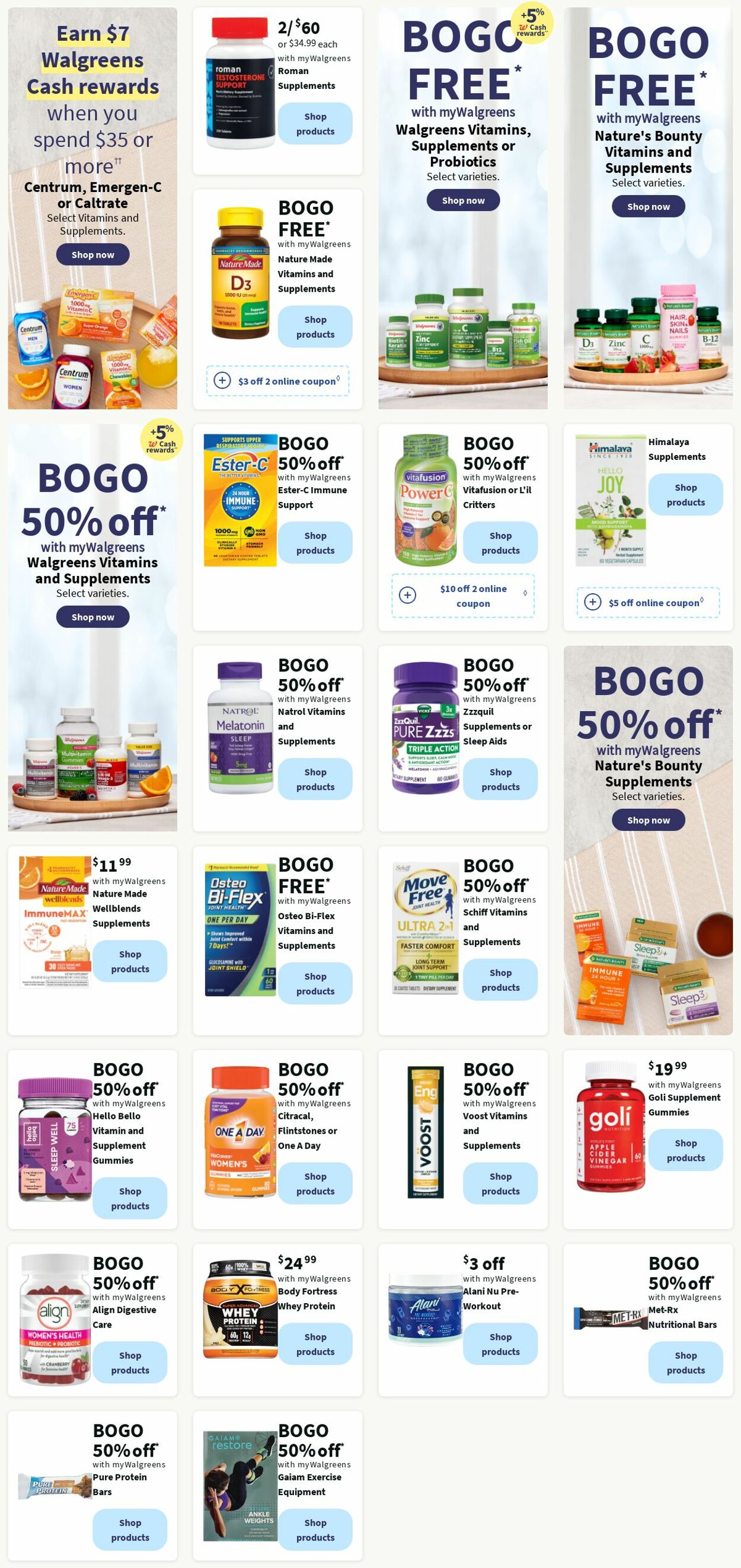 Weekly ad Walgreens 11/07/2022 - 11/14/2022