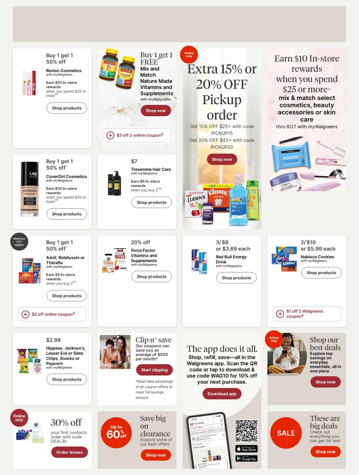 Weekly ad Walgreens 09/15/2025 - 09/24/2025