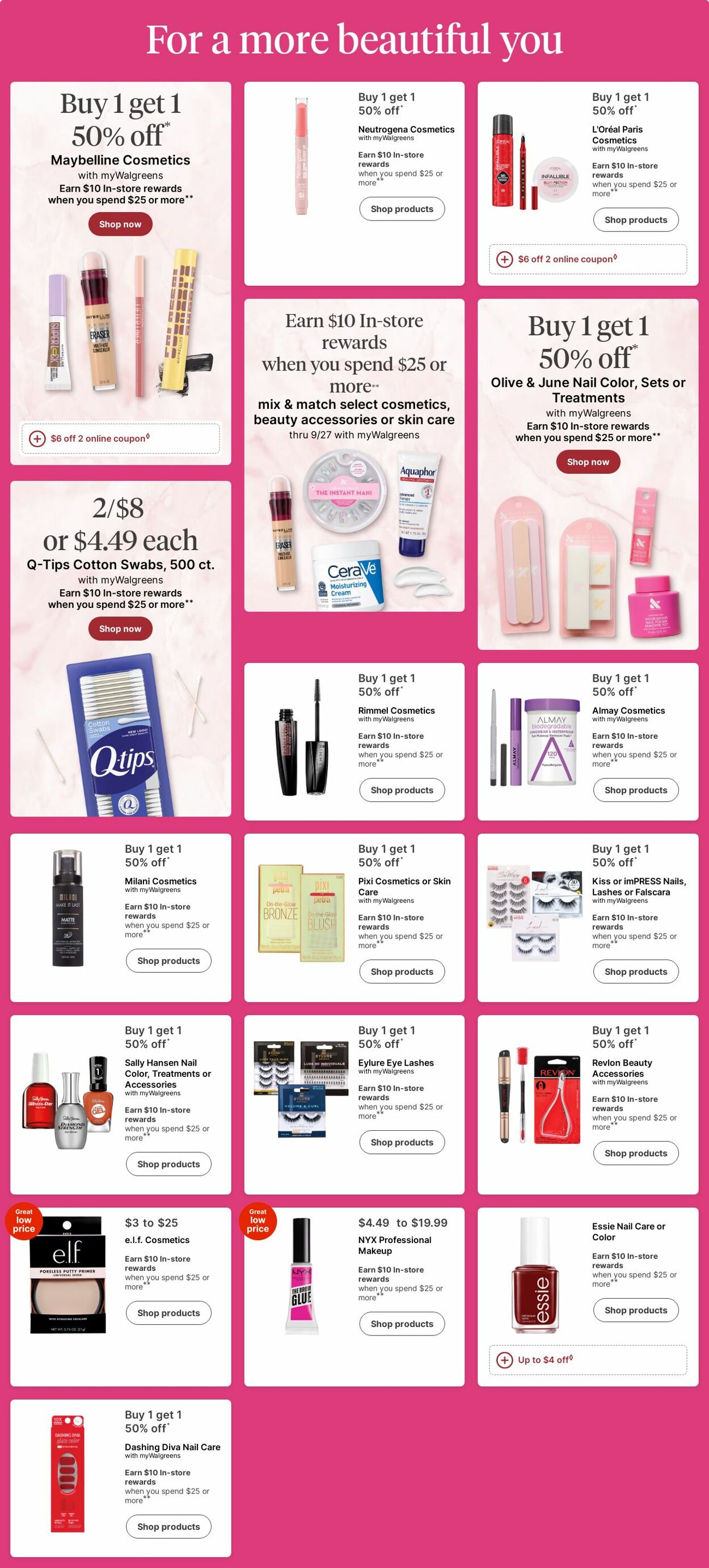 Weekly ad Walgreens 09/15/2025 - 09/24/2025