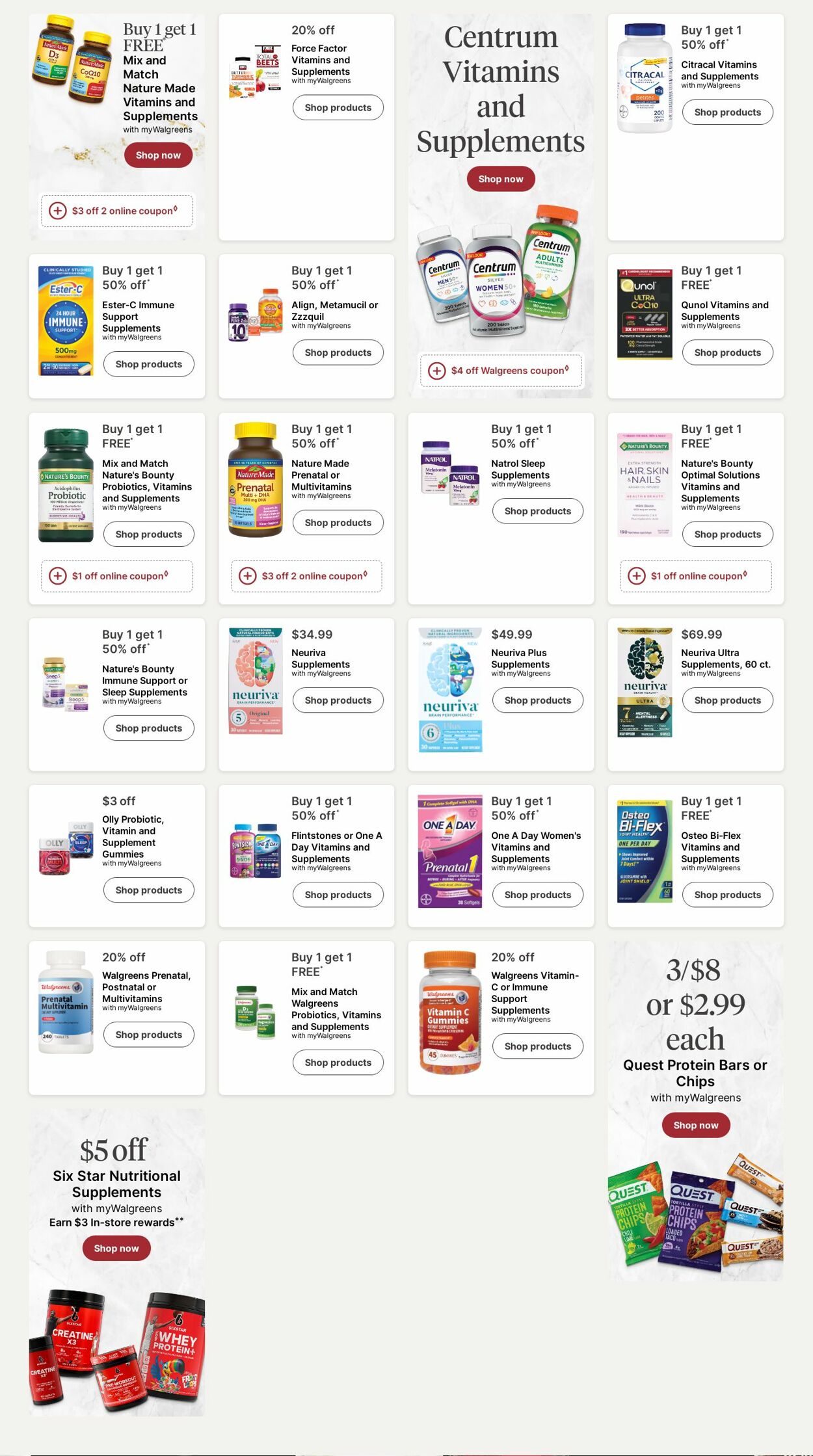 Weekly ad Walgreens 09/15/2025 - 09/24/2025