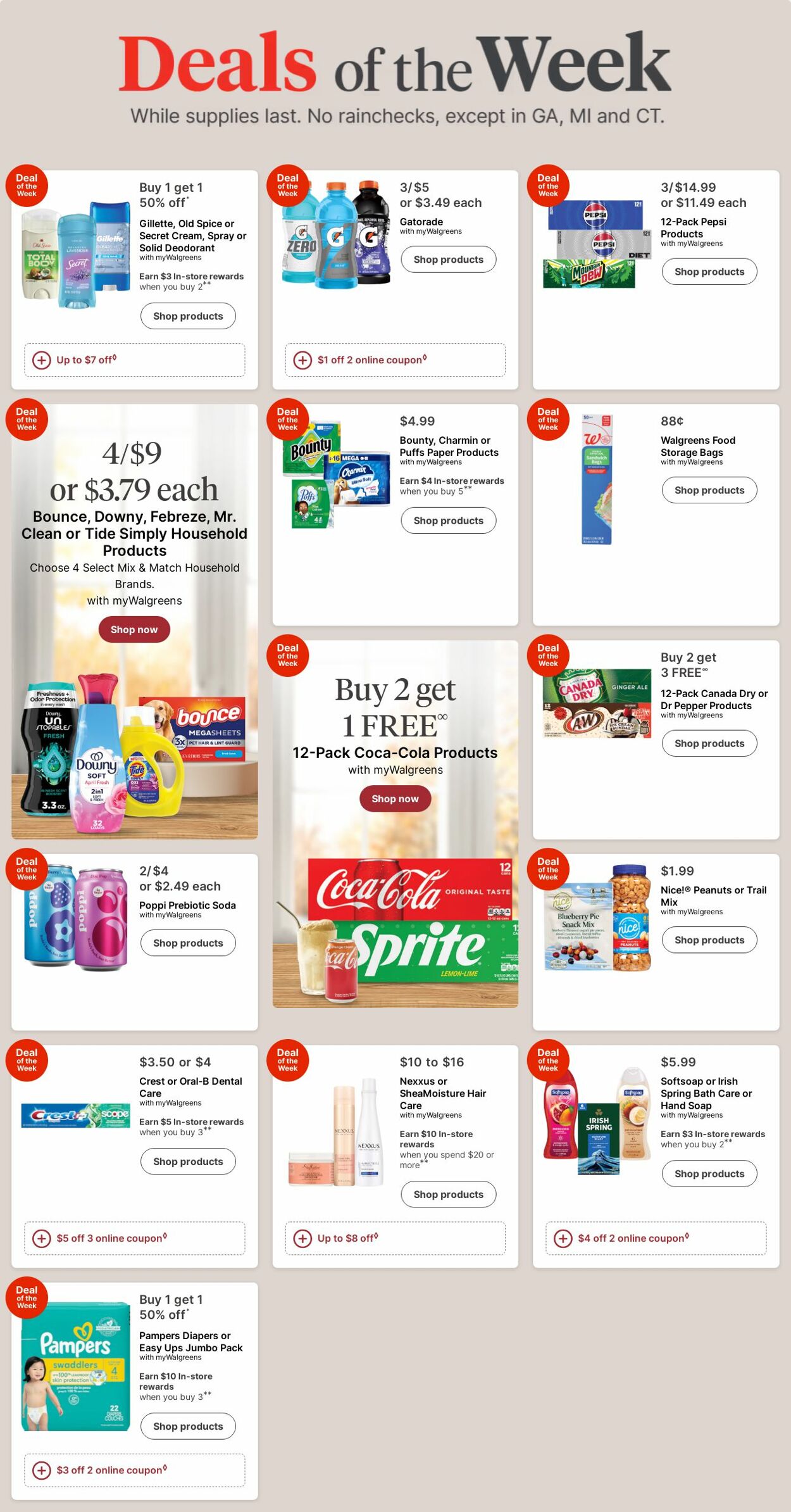 Weekly ad Walgreens 09/15/2025 - 09/24/2025