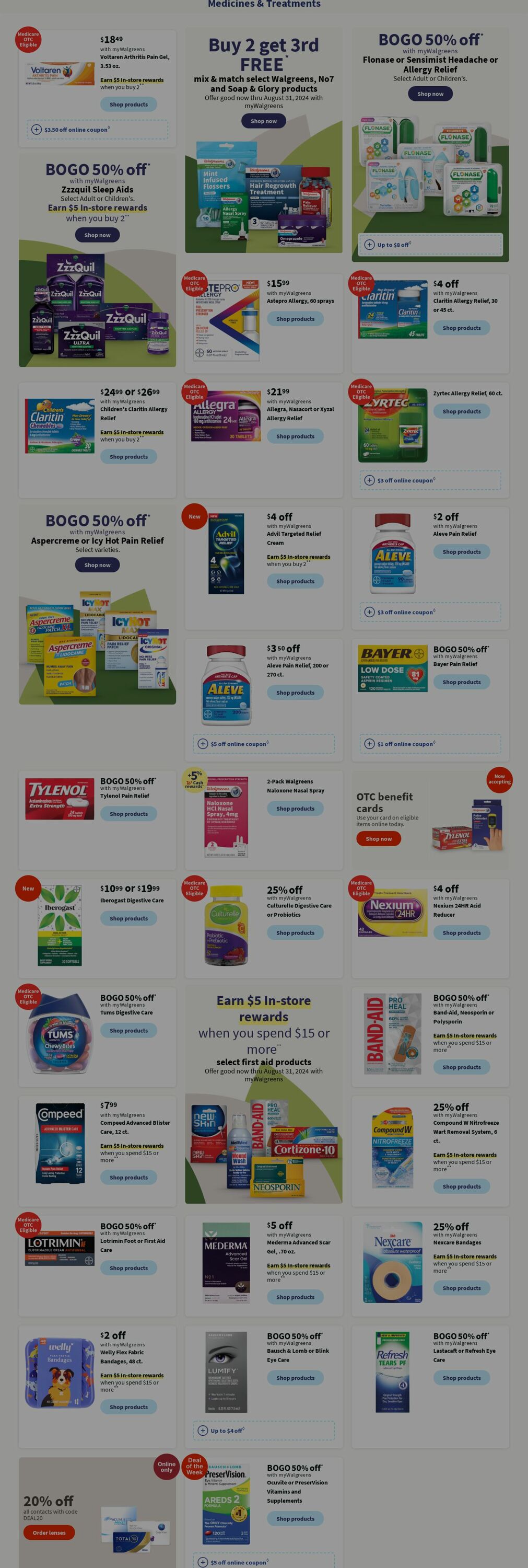 Weekly ad Walgreens 07/22/2024 - 07/31/2024