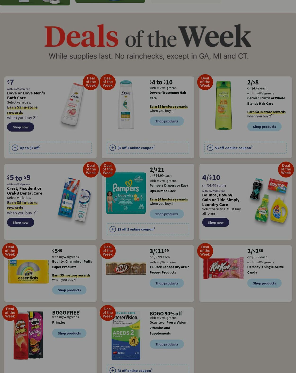 Weekly ad Walgreens 07/22/2024 - 07/31/2024