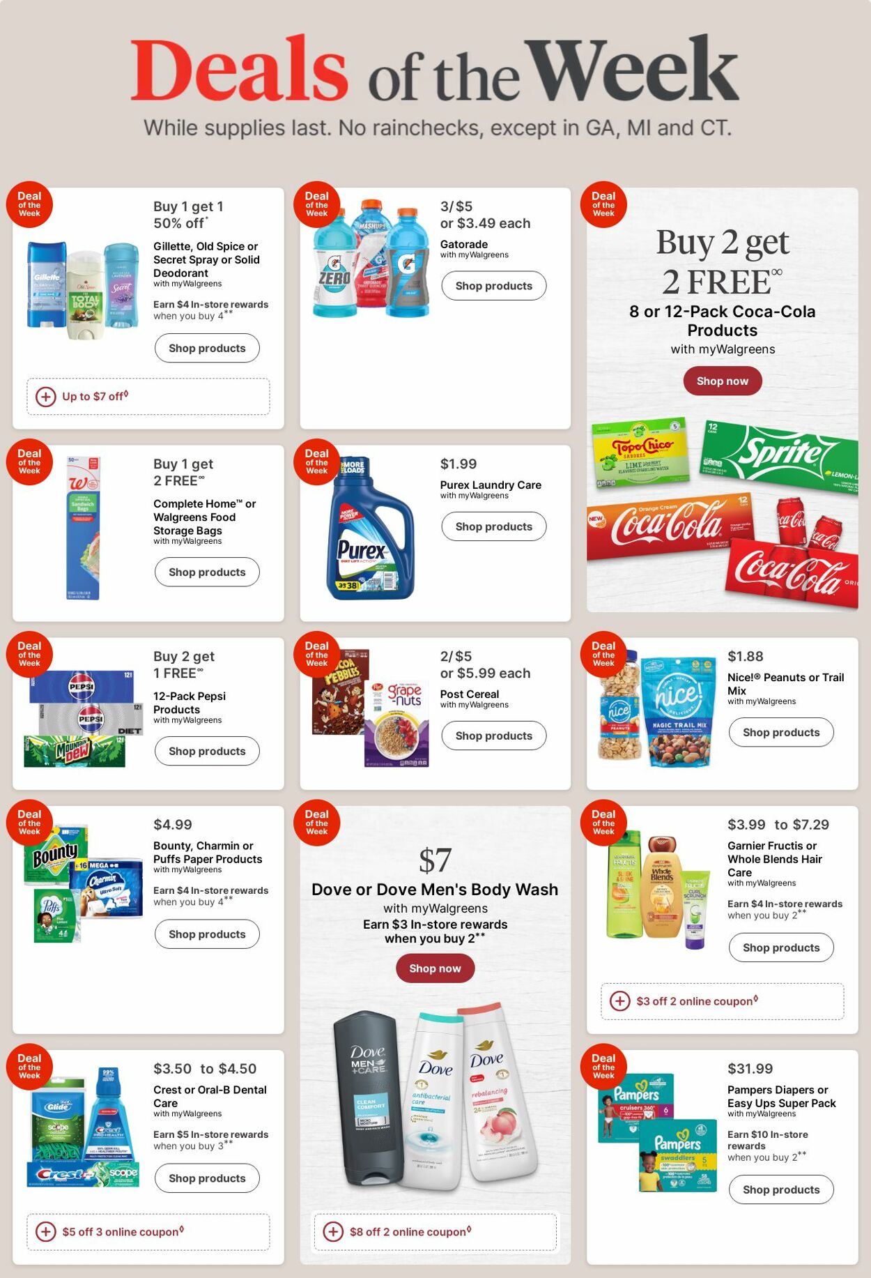 Weekly ad Walgreens 07/21/2025 - 07/30/2025