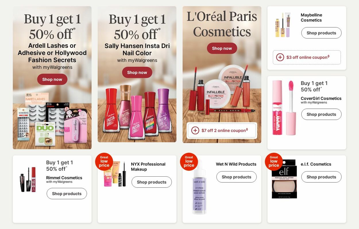Weekly ad Walgreens 07/21/2025 - 07/30/2025