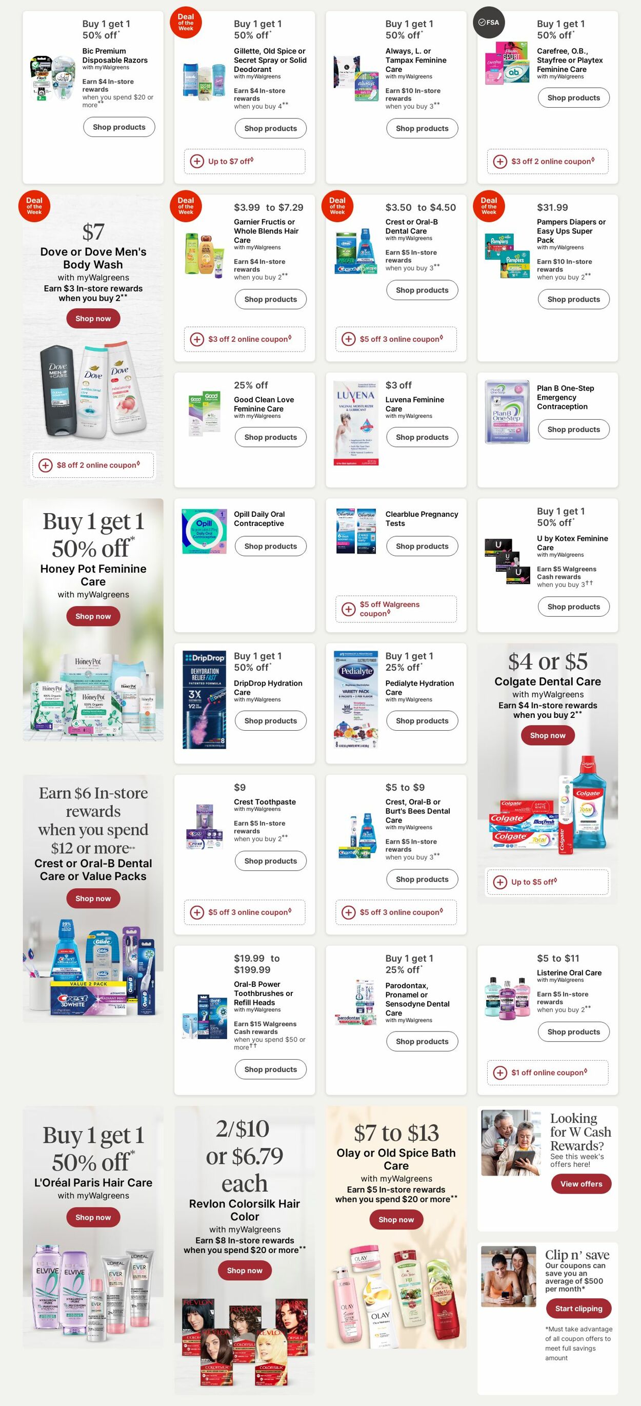 Weekly ad Walgreens 07/21/2025 - 07/30/2025