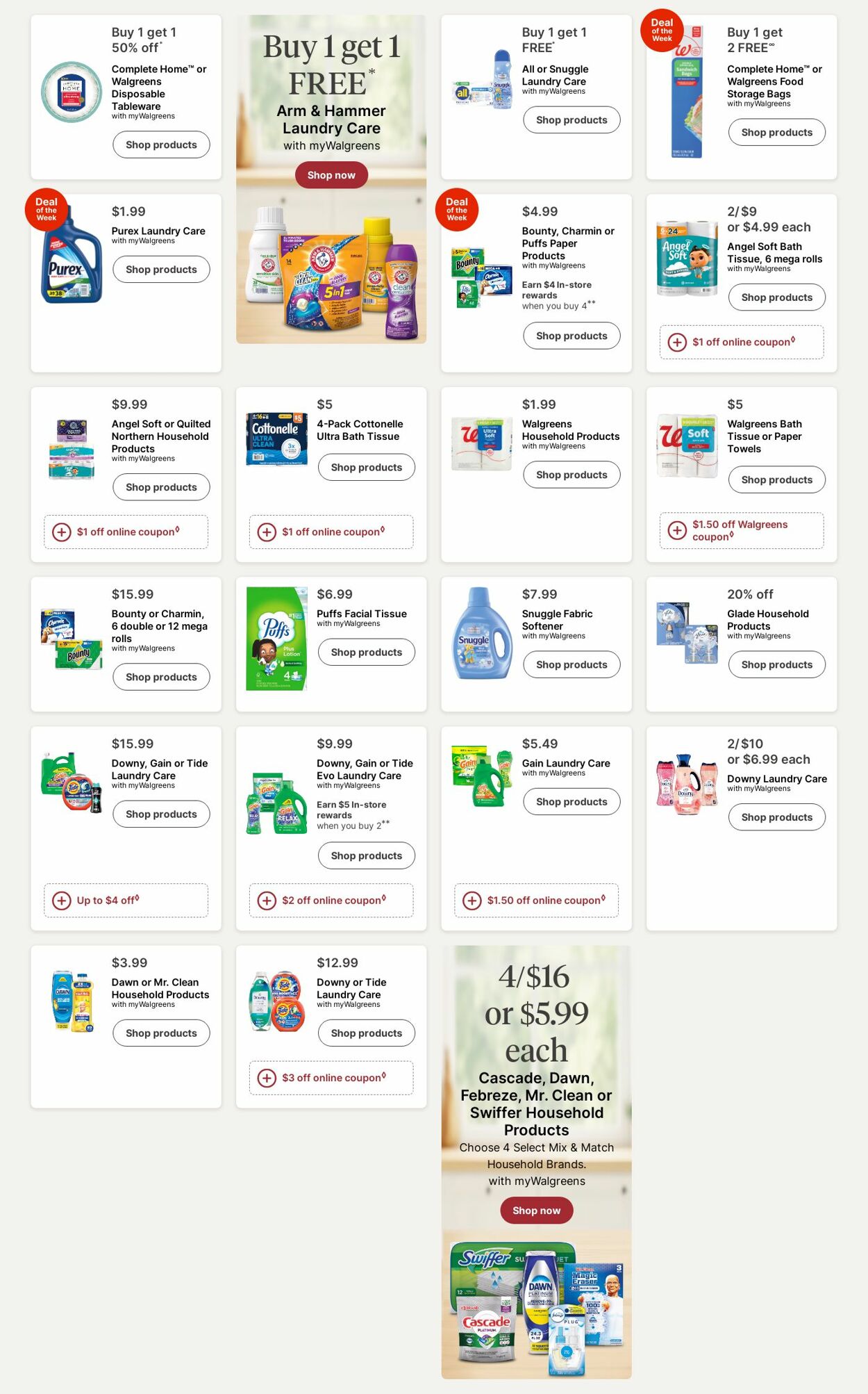 Weekly ad Walgreens 07/21/2025 - 07/30/2025