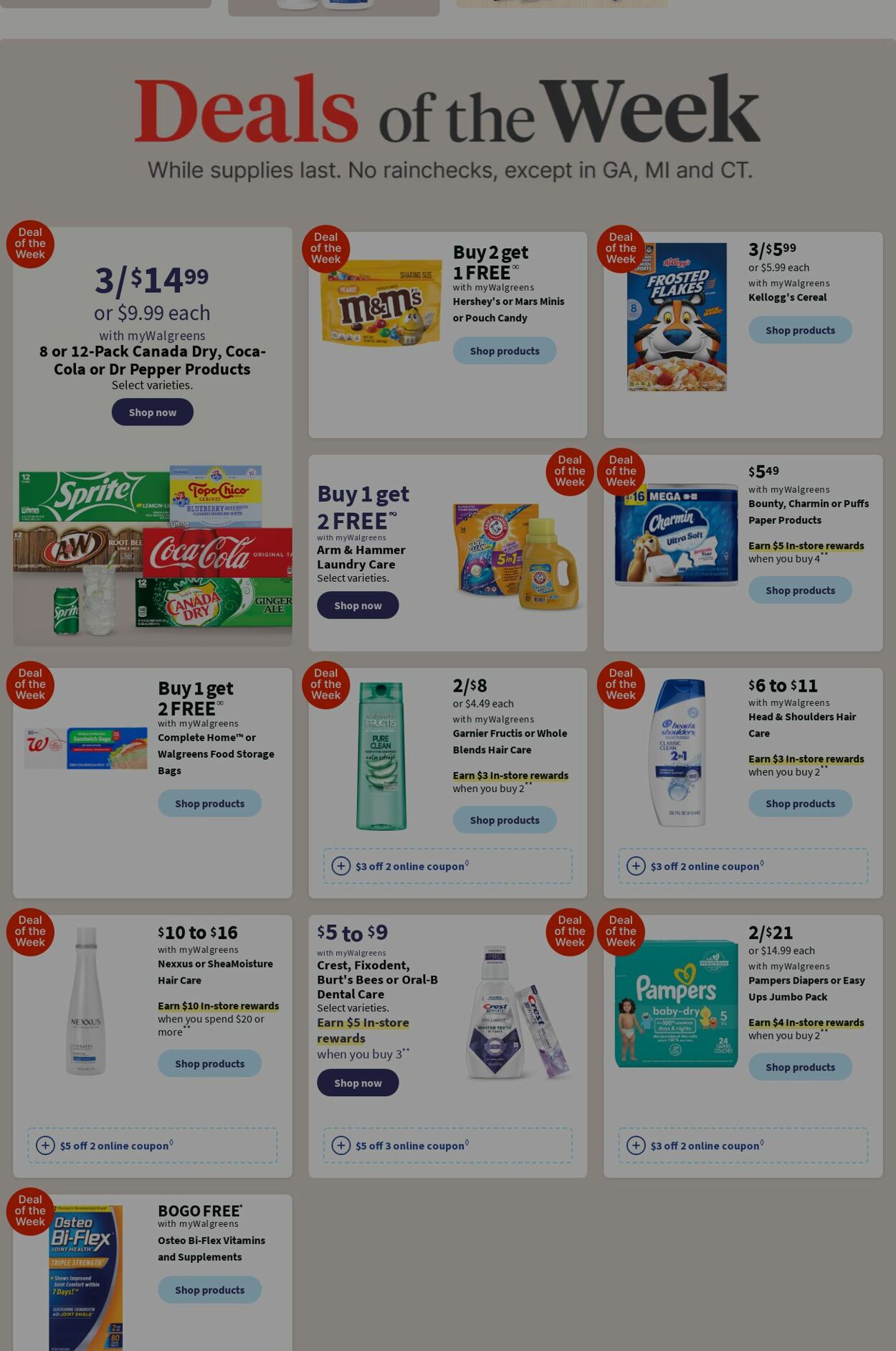 Weekly ad Walgreens 08/05/2024 - 08/14/2024