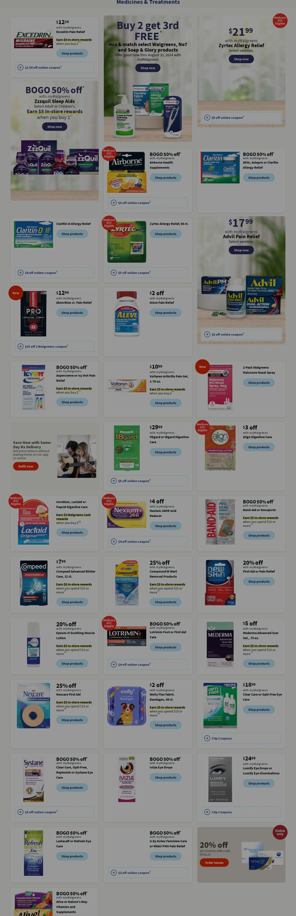 Weekly ad Walgreens 08/05/2024 - 08/14/2024