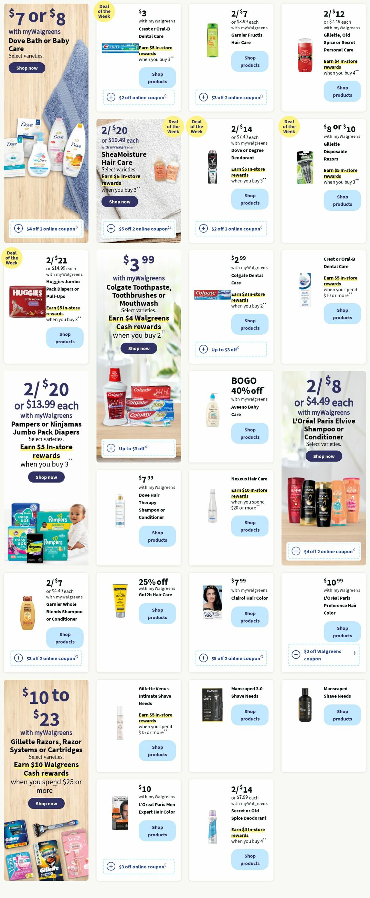 Weekly ad Walgreens 08/25/2022 - 08/31/2022