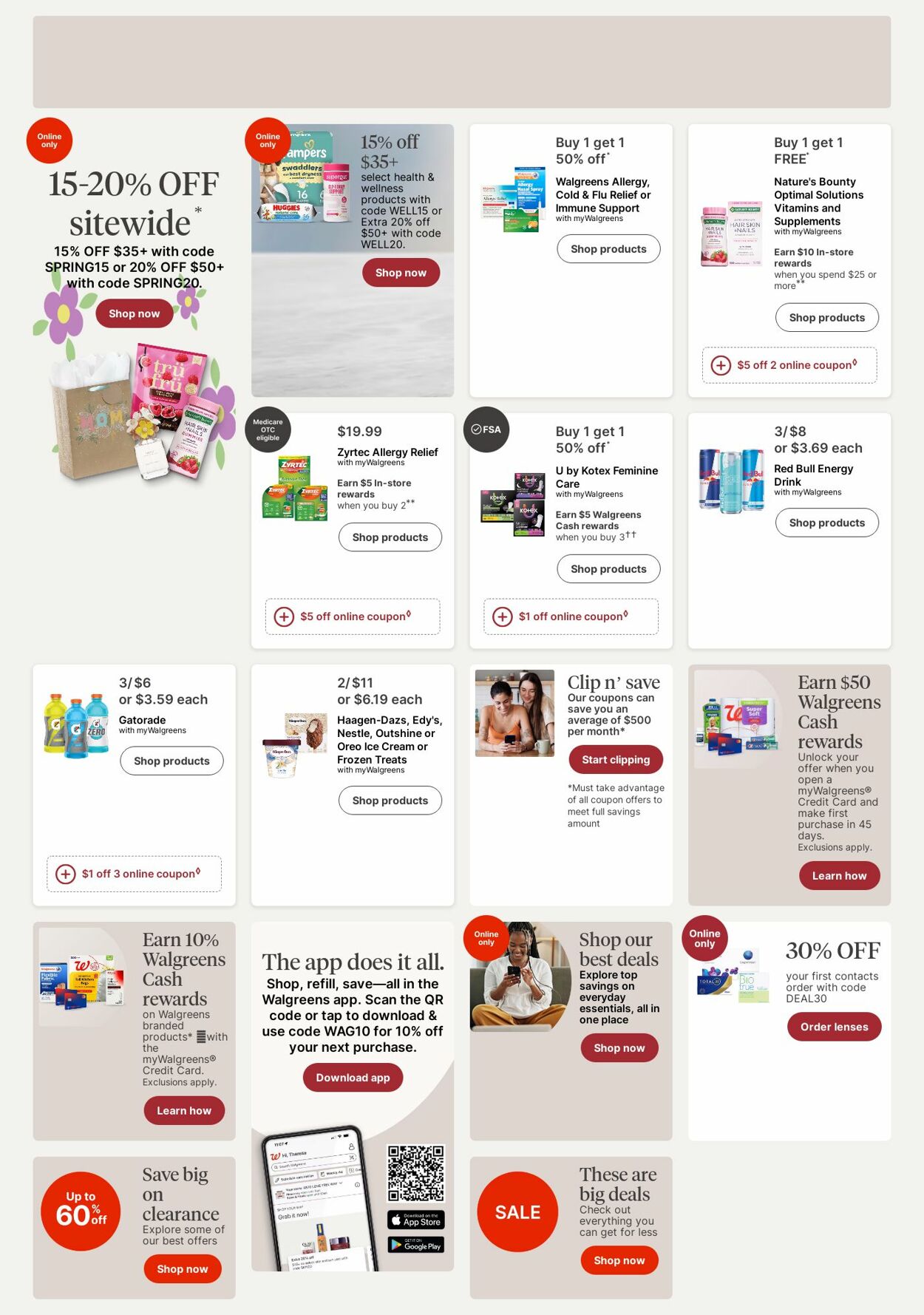 Weekly ad Walgreens 05/11/2026 - 05/20/2026