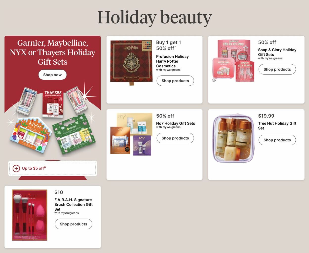 Weekly ad Walgreens 12/22/2025 - 12/31/2025