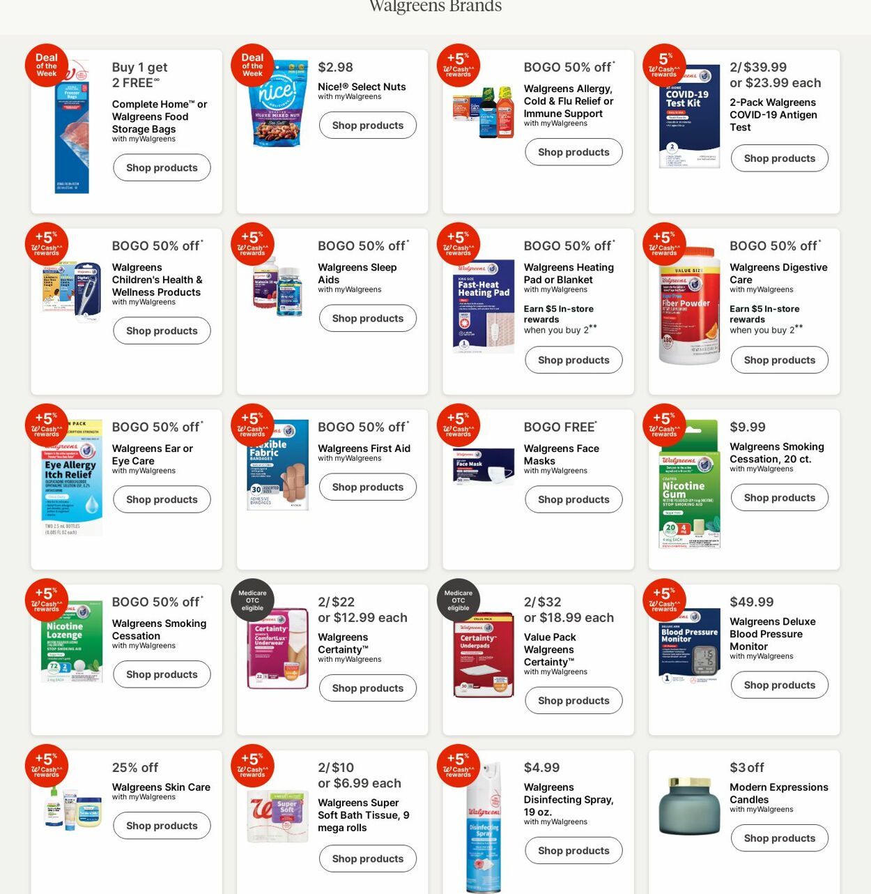 Weekly ad Walgreens 01/06/2025 - 01/15/2025