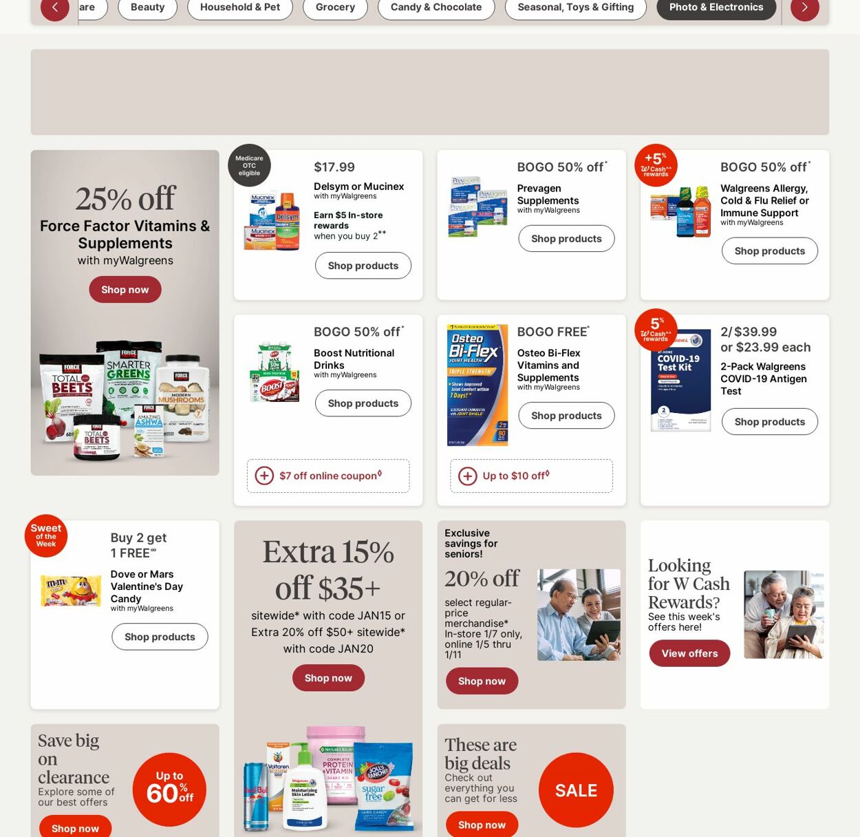 Weekly ad Walgreens 01/06/2025 - 01/15/2025