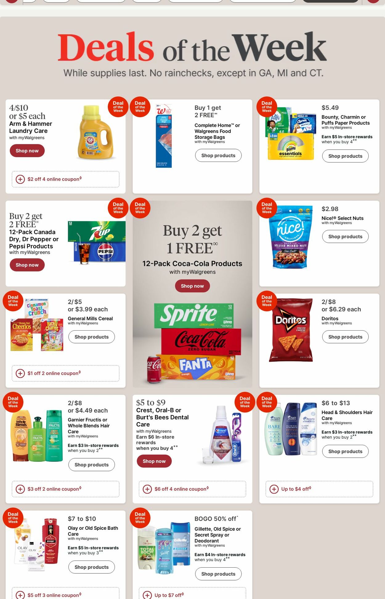 Walgreens Promotional weekly ads