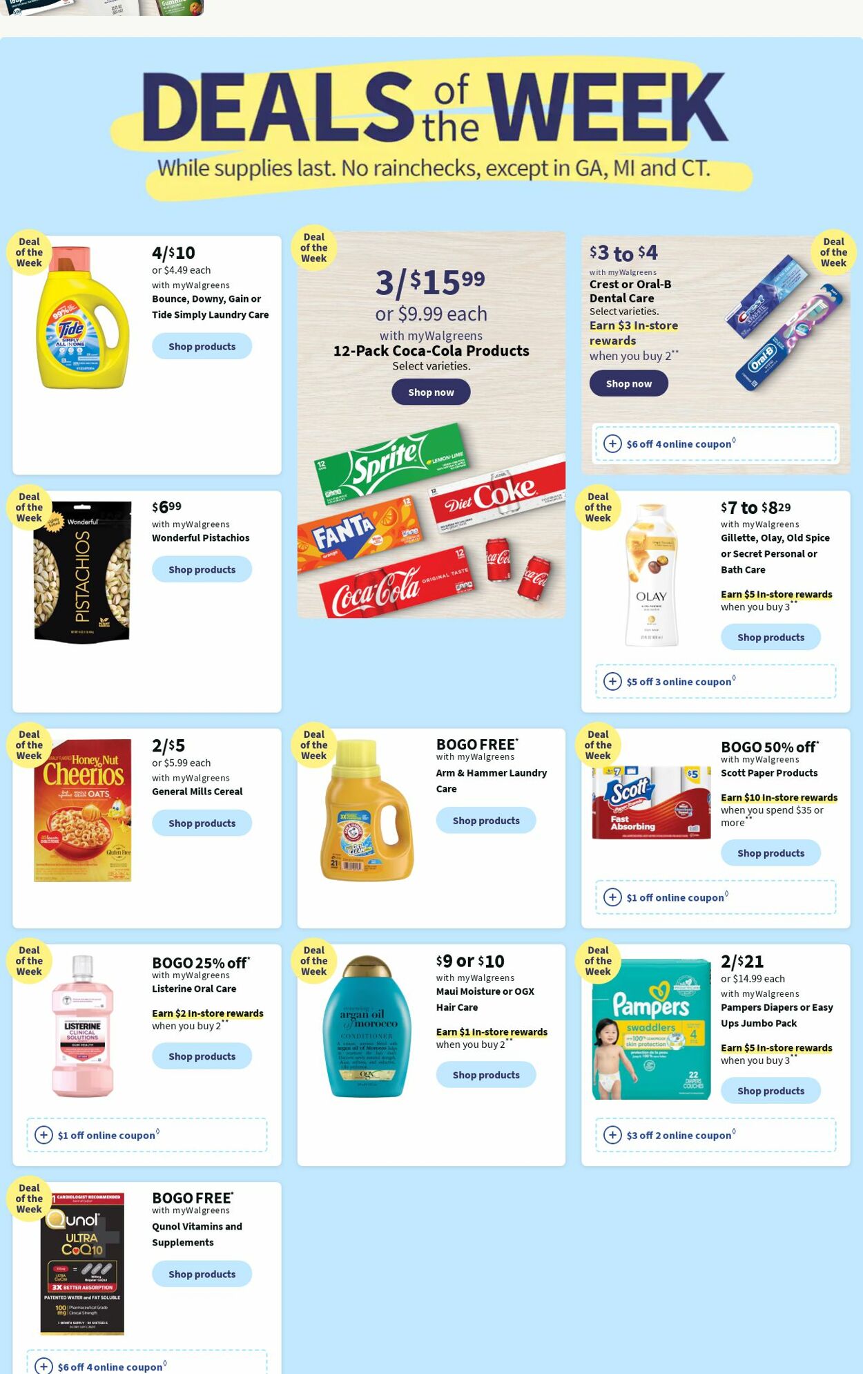 Walgreens Promotional weekly ads