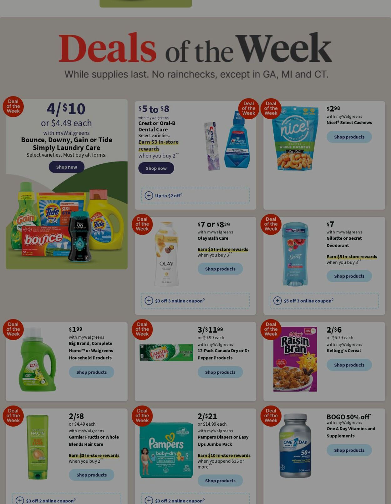 Walgreens Promotional weekly ads
