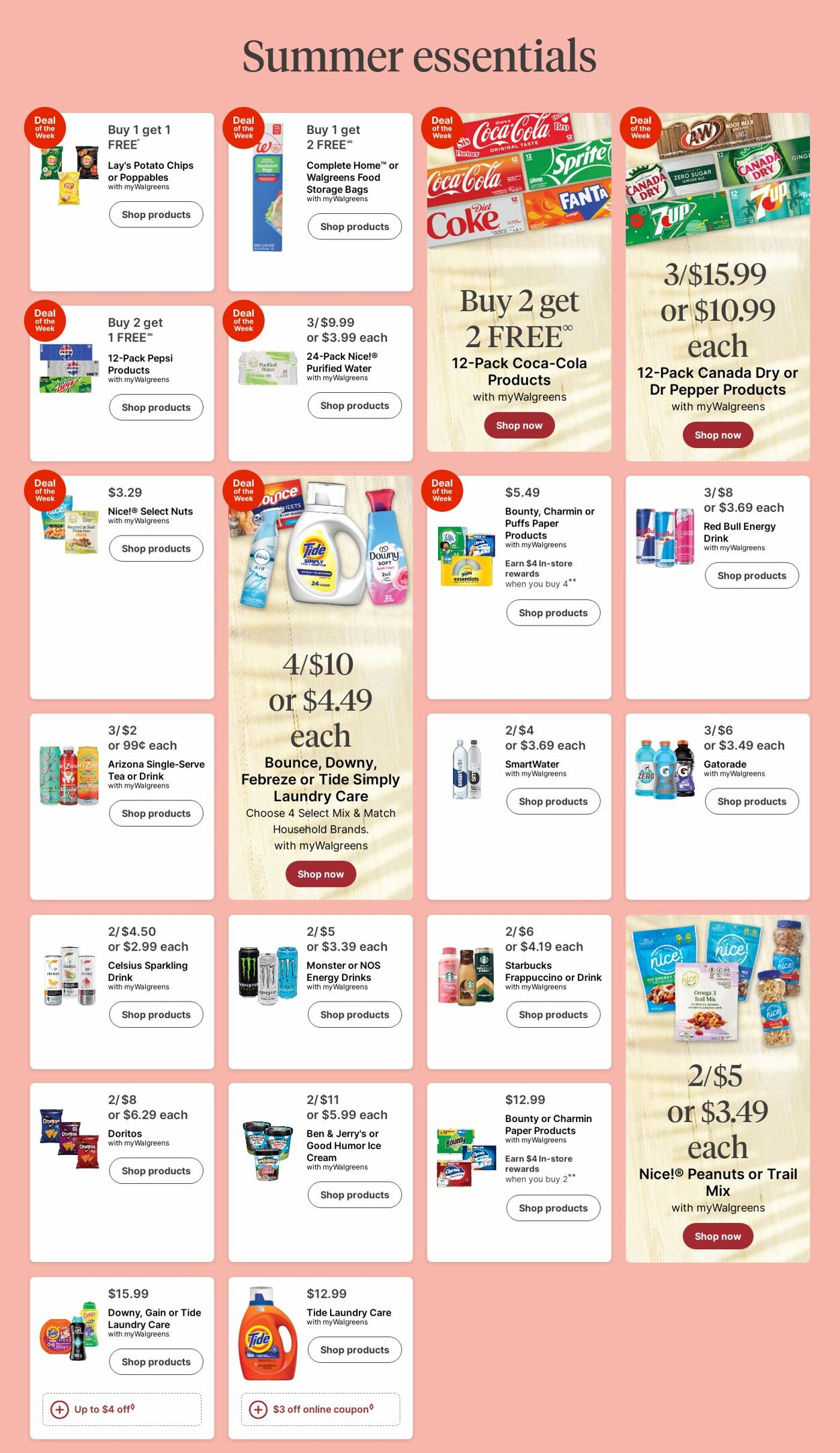 Weekly ad Walgreens 06/09/2025 - 06/18/2025