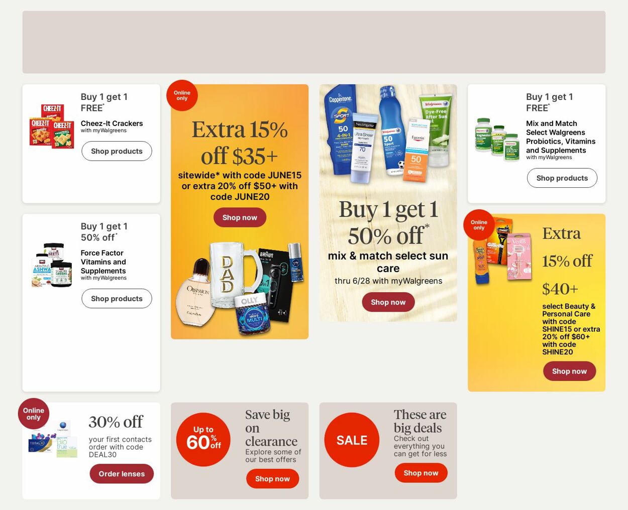Weekly ad Walgreens 06/09/2025 - 06/18/2025