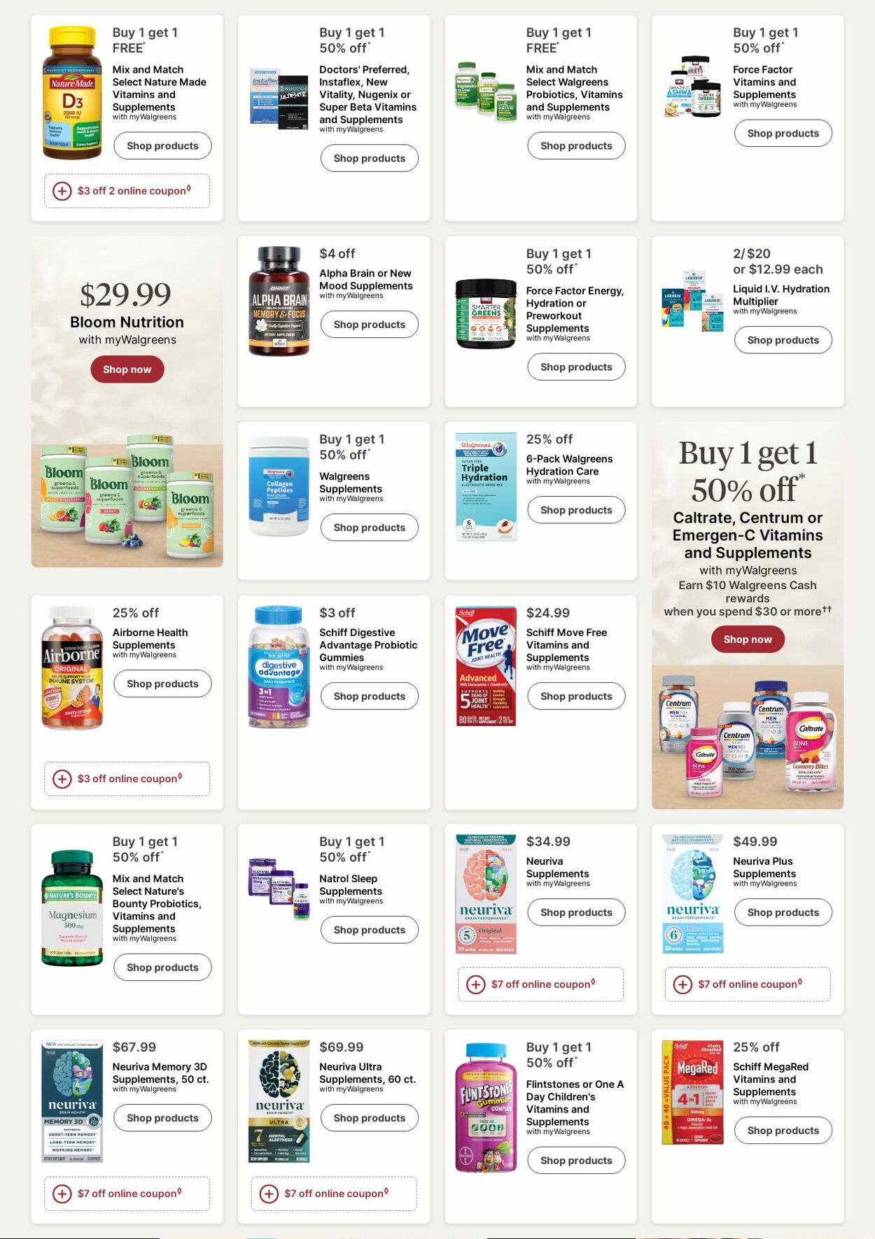 Weekly ad Walgreens 06/09/2025 - 06/18/2025