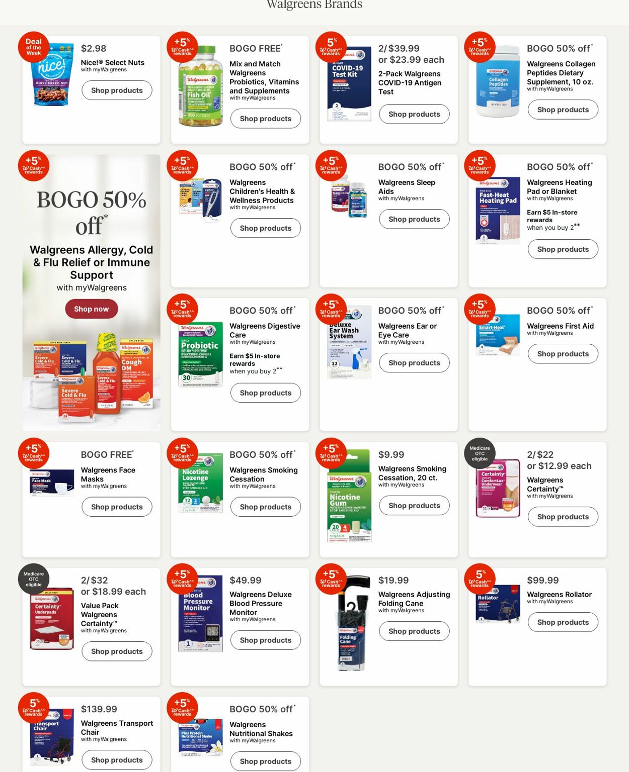 Weekly ad Walgreens 01/27/2025 - 02/05/2025