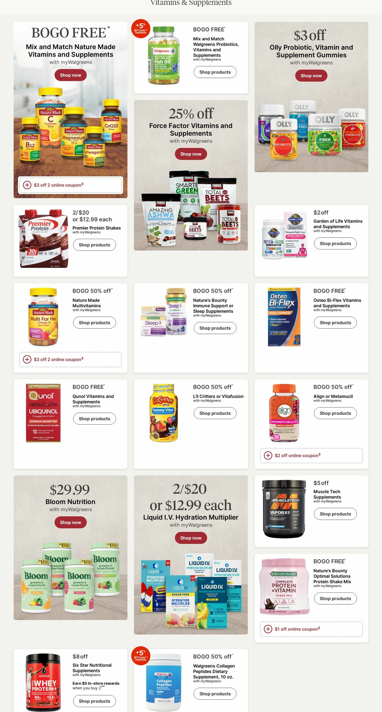 Weekly ad Walgreens 01/27/2025 - 02/05/2025