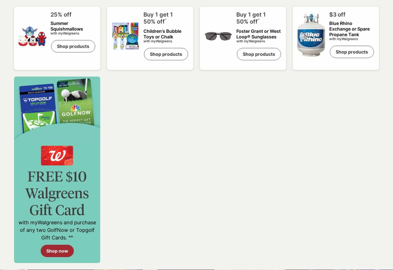 Weekly ad Walgreens 06/16/2025 - 06/25/2025