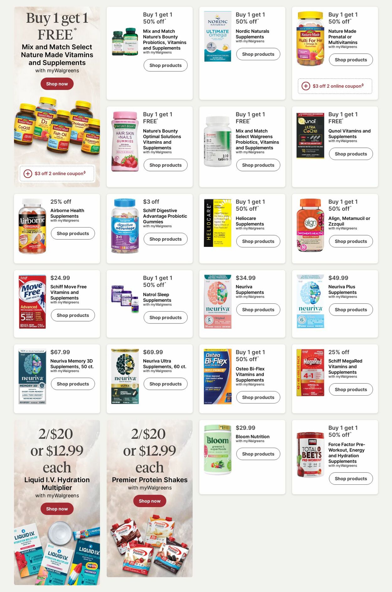 Weekly ad Walgreens 06/16/2025 - 06/25/2025