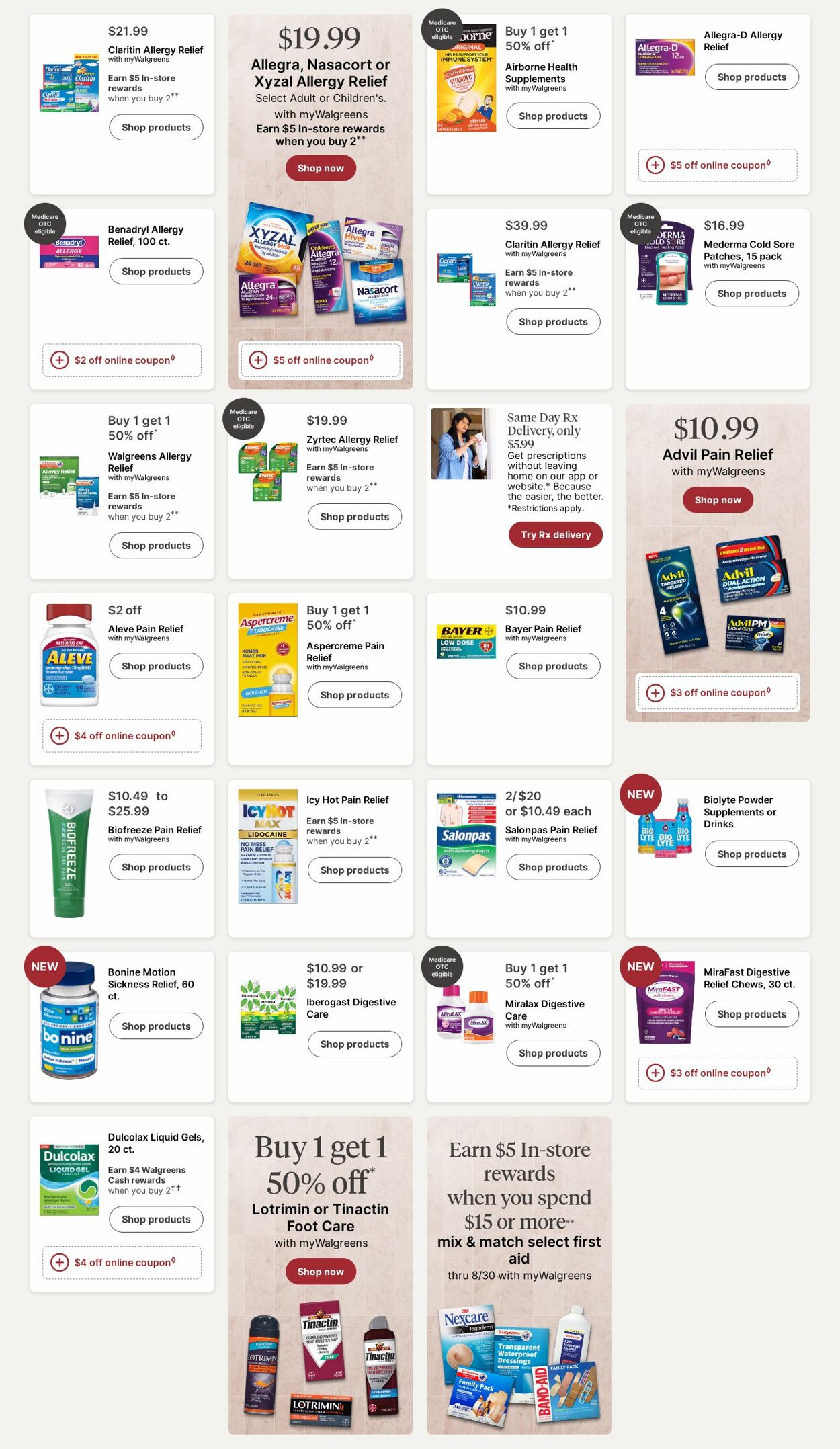 Weekly ad Walgreens 06/16/2025 - 06/25/2025