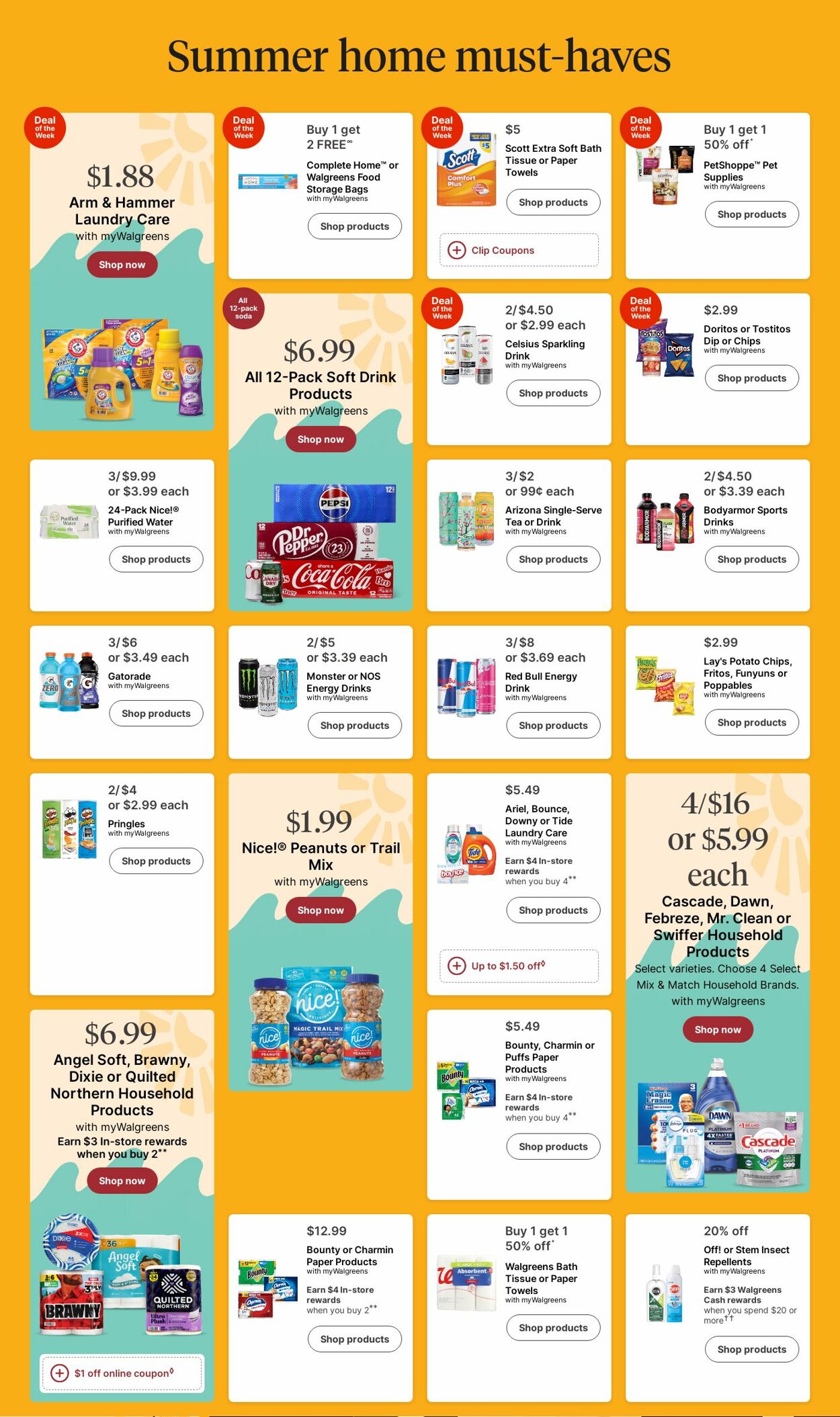 Weekly ad Walgreens 06/16/2025 - 06/25/2025