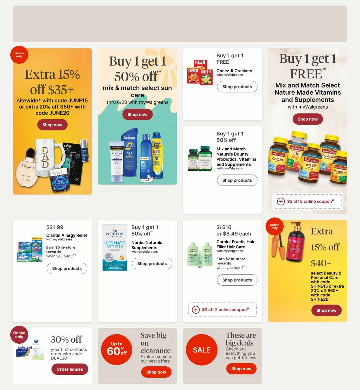 Weekly ad Walgreens 06/16/2025 - 06/25/2025