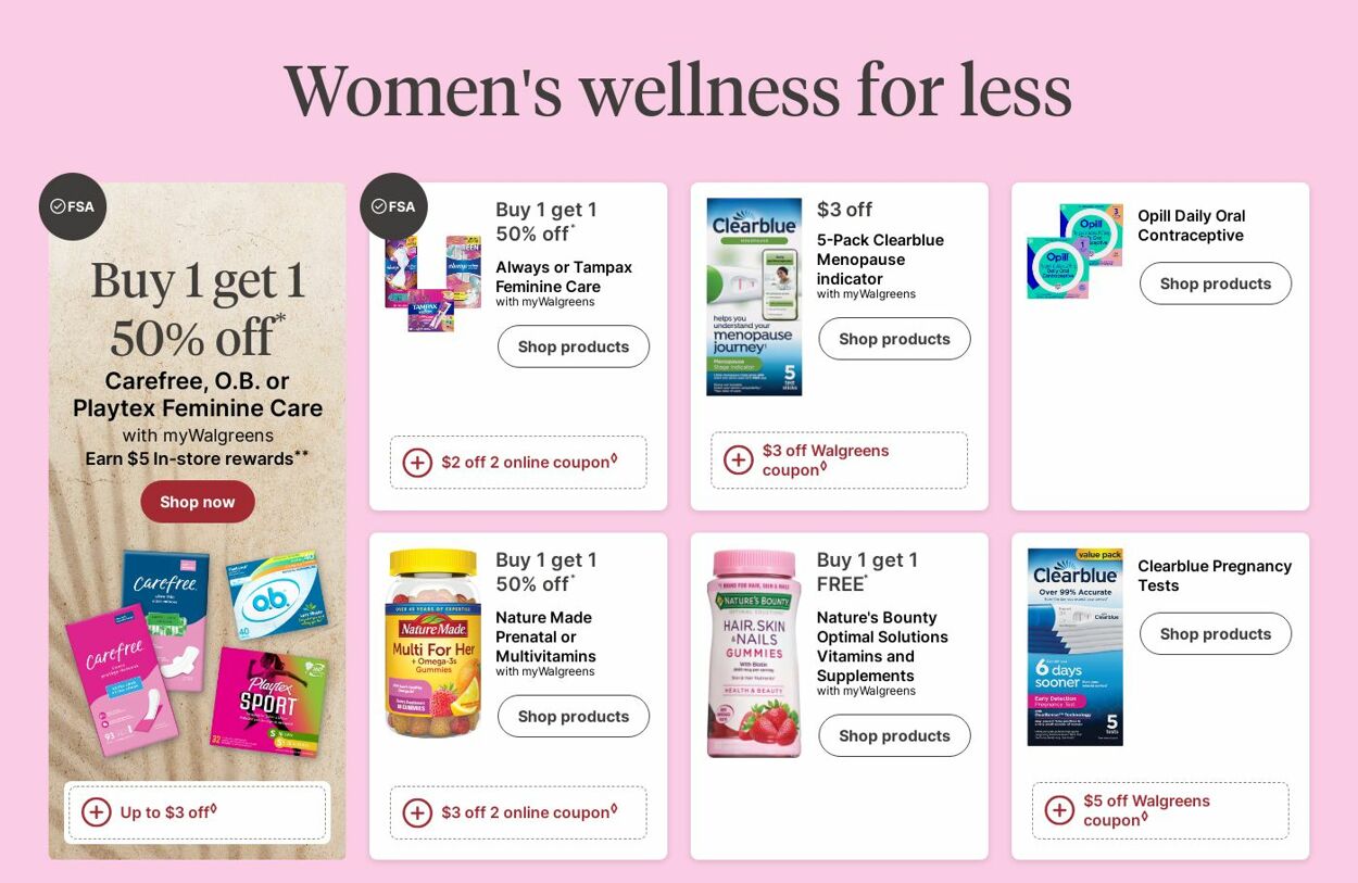 Weekly ad Walgreens 06/16/2025 - 06/25/2025