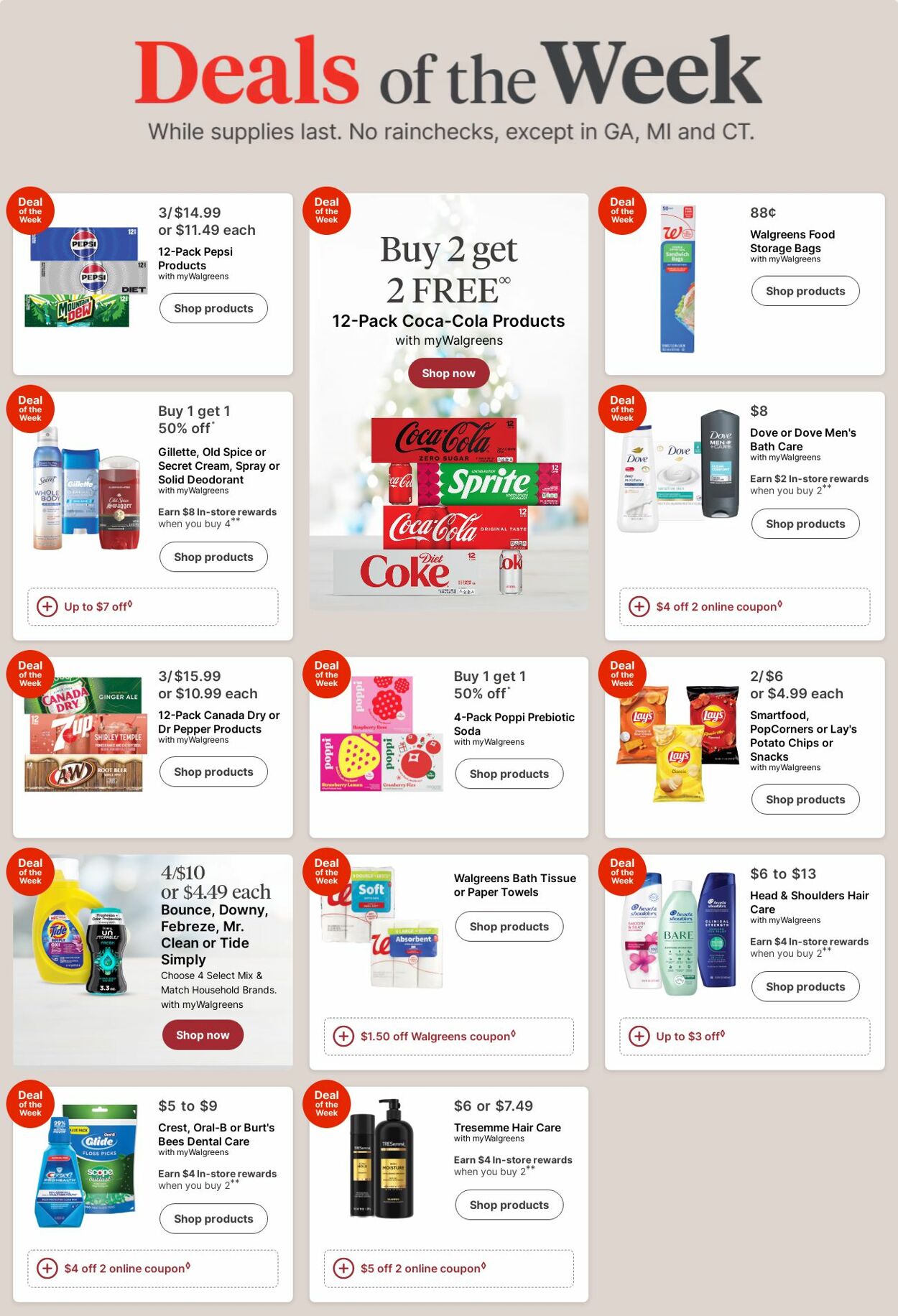 Weekly ad Walgreens 12/08/2025 - 12/17/2025