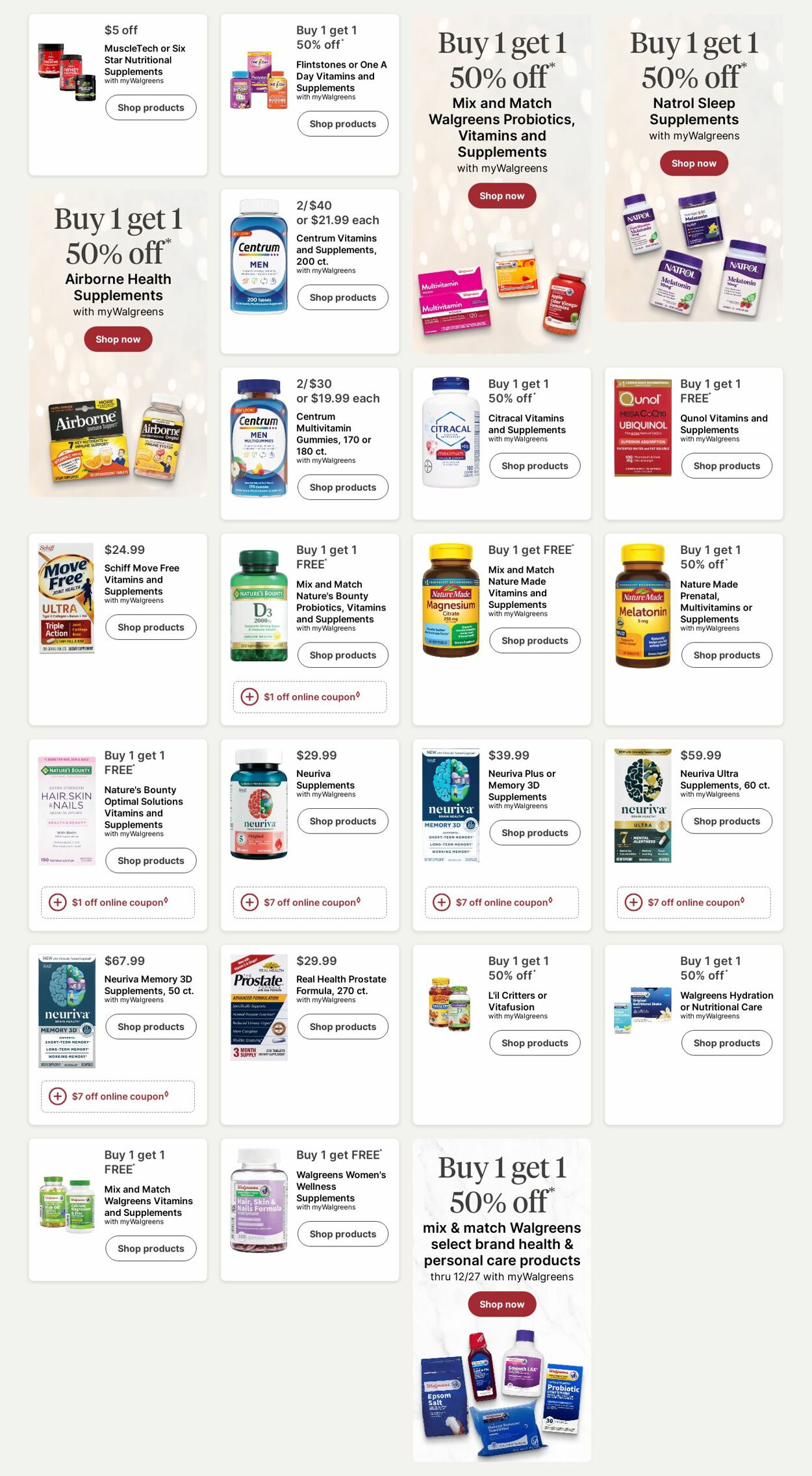 Weekly ad Walgreens 12/08/2025 - 12/17/2025