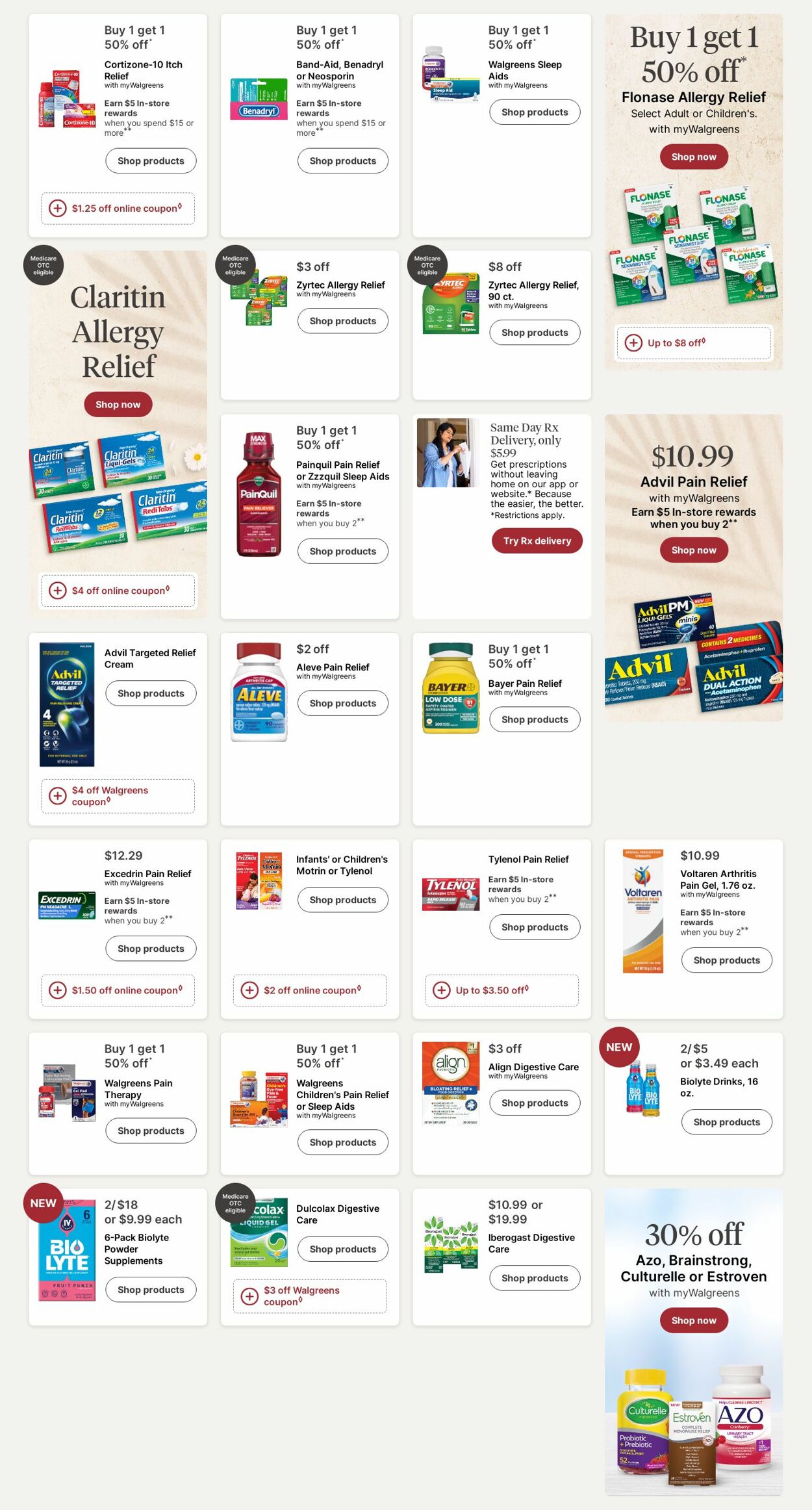 Weekly ad Walgreens 07/14/2025 - 07/23/2025