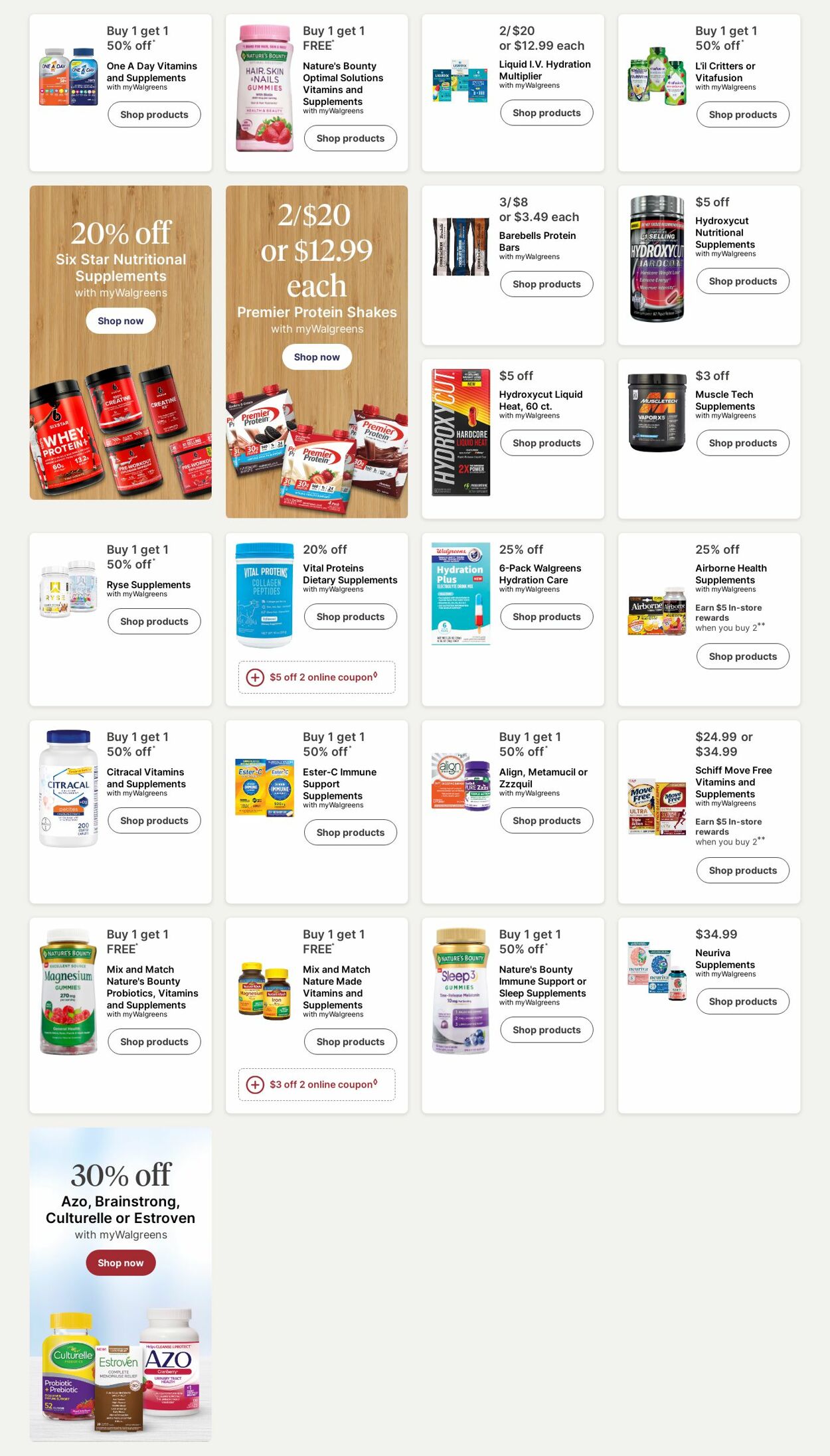 Weekly ad Walgreens 07/14/2025 - 07/23/2025