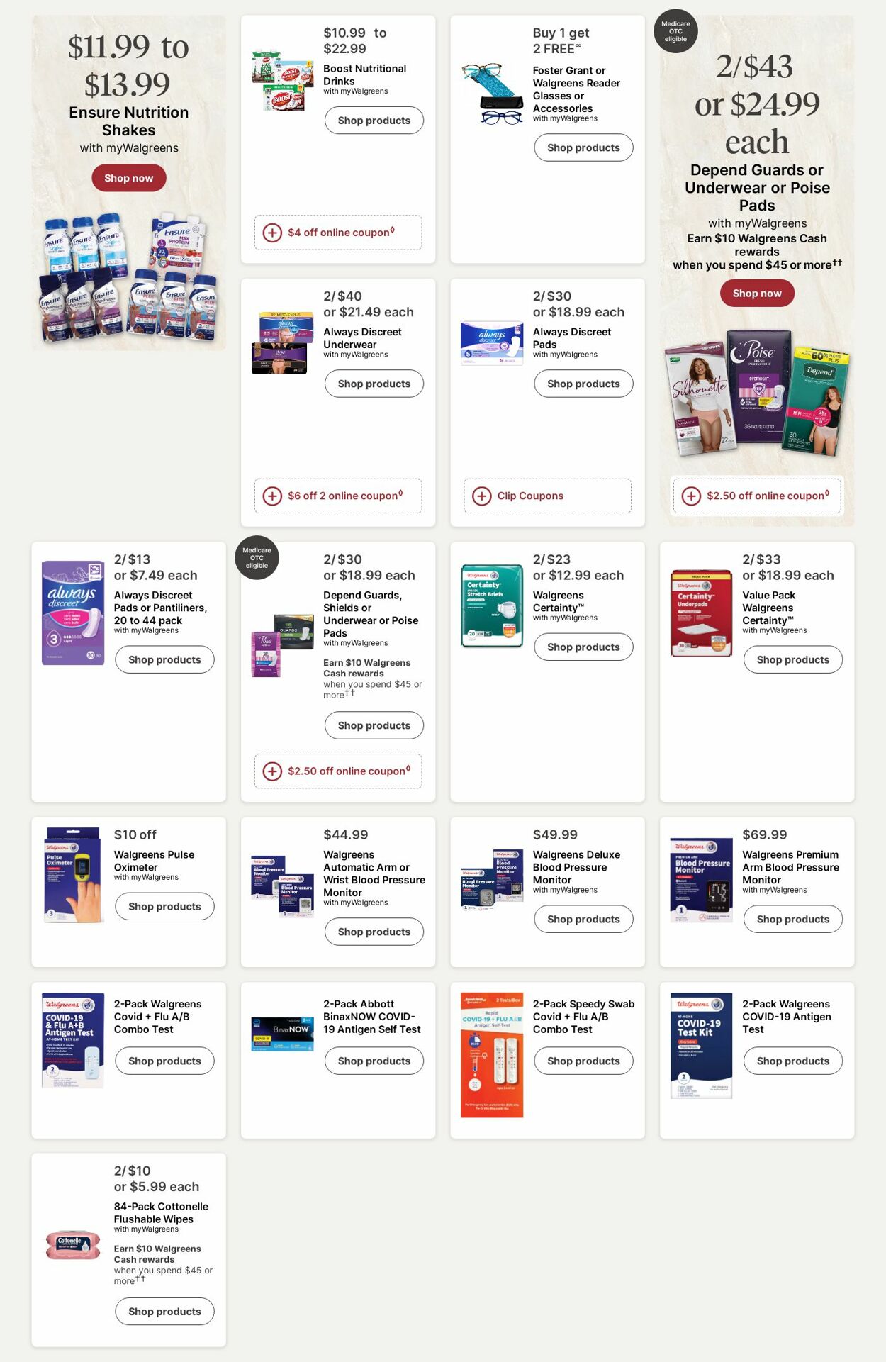 Weekly ad Walgreens 07/14/2025 - 07/23/2025