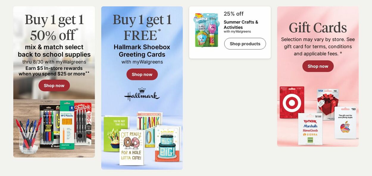 Weekly ad Walgreens 07/14/2025 - 07/23/2025