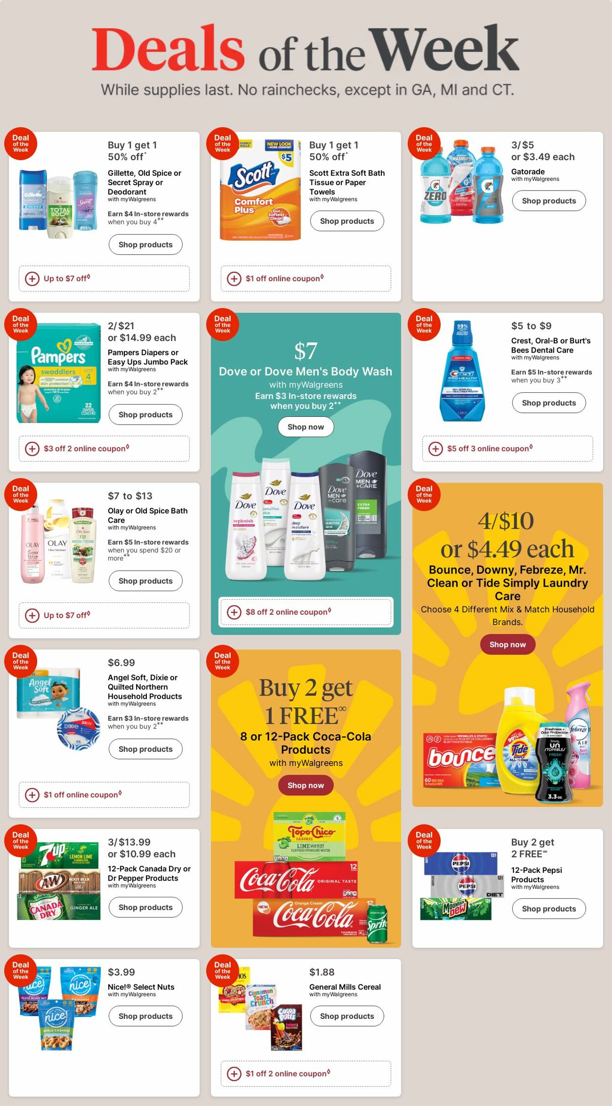 Weekly ad Walgreens 07/14/2025 - 07/23/2025
