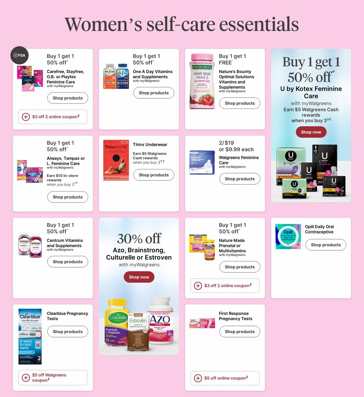 Weekly ad Walgreens 07/14/2025 - 07/23/2025
