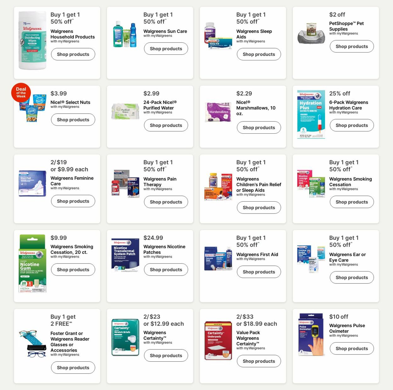 Weekly ad Walgreens 07/14/2025 - 07/23/2025