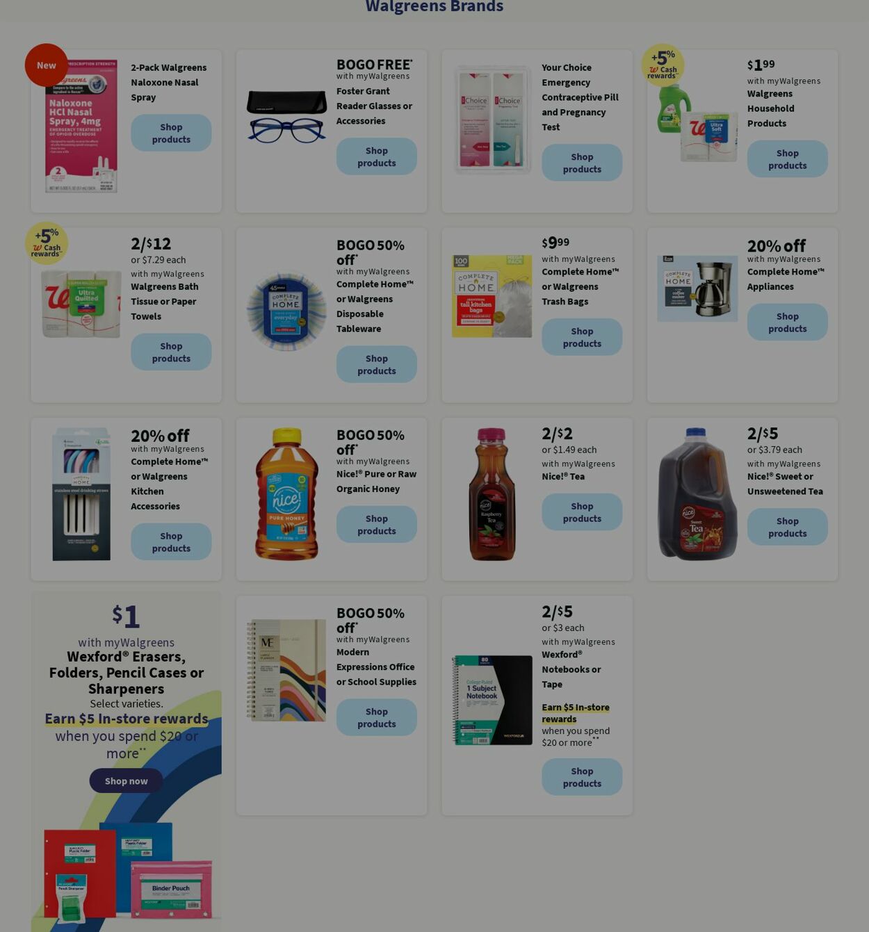 Weekly ad Walgreens 07/29/2024 - 08/07/2024