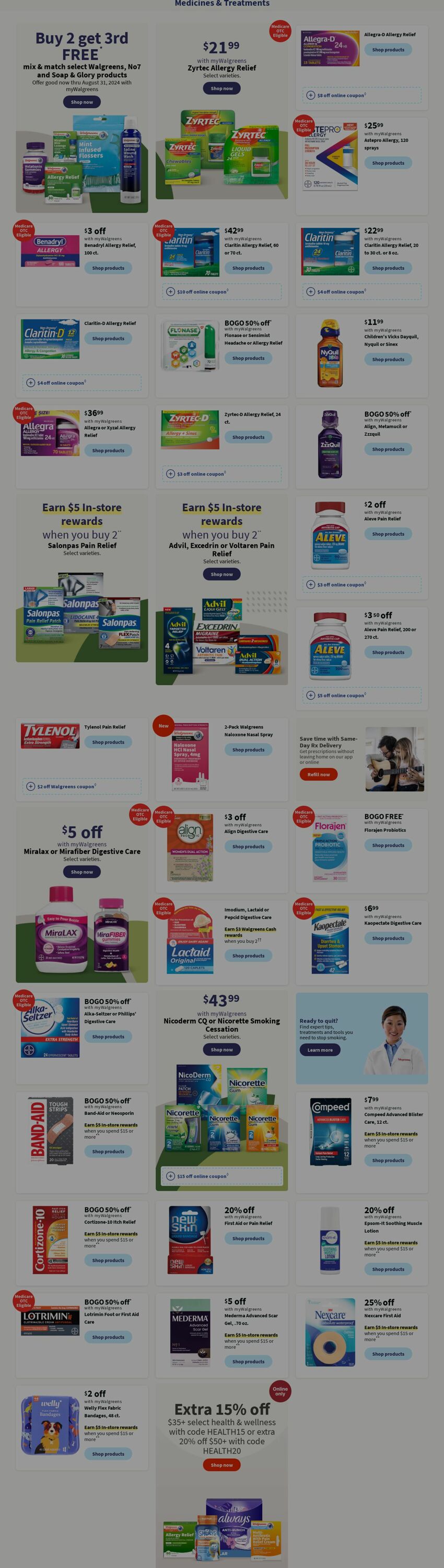 Weekly ad Walgreens 07/29/2024 - 08/07/2024